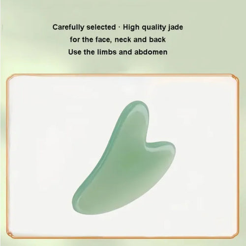 2PCS Gua Sha Facial & Body Massage Stones