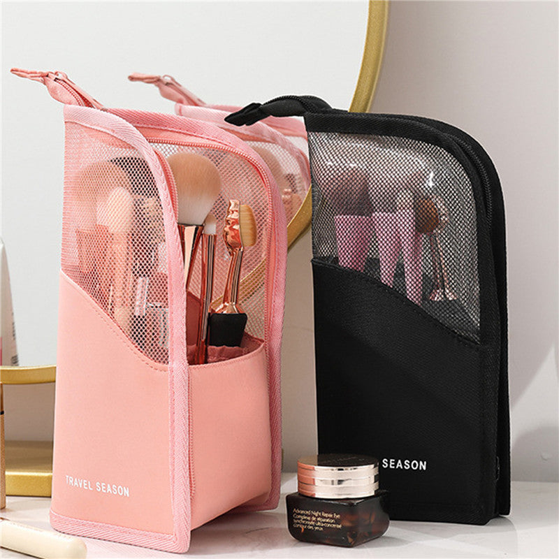 Waterproof Foldable Makeup Brush Case with Zipper